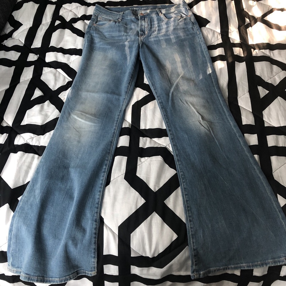 Old navy flare high rise pants